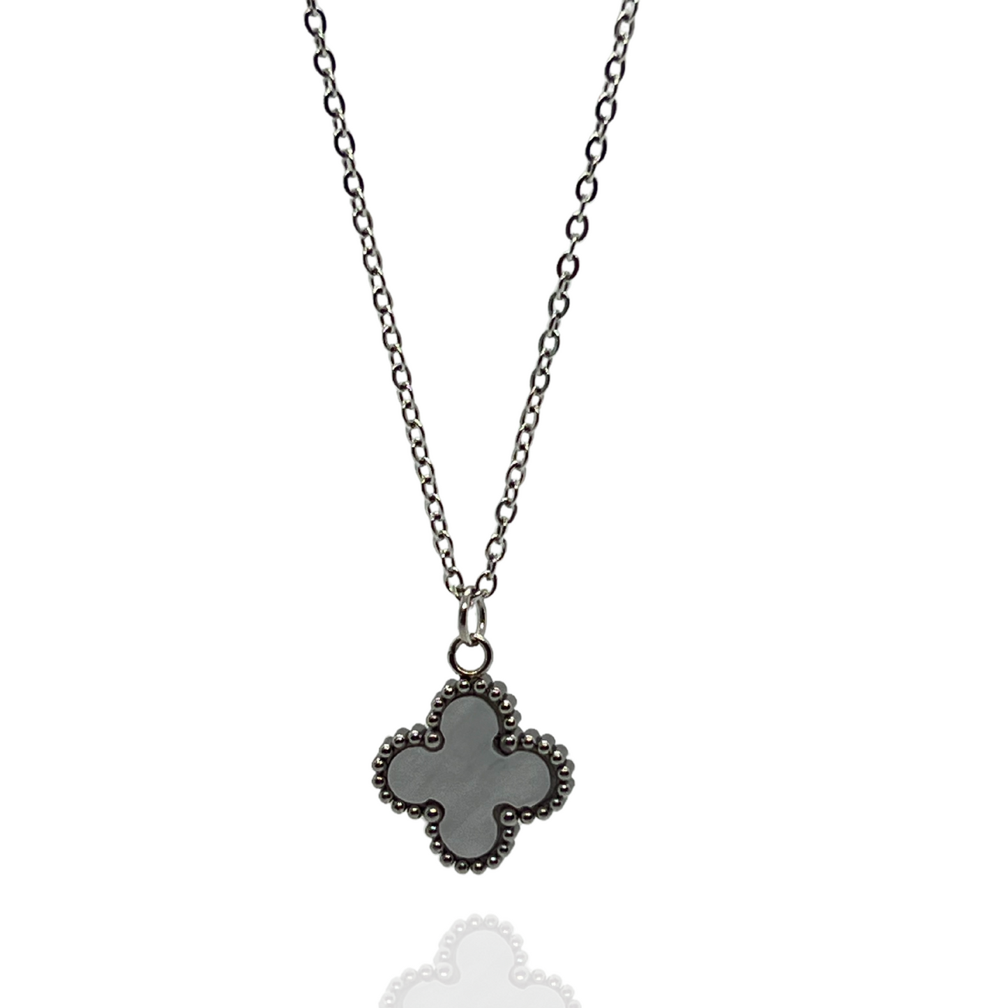 White Clover Necklace