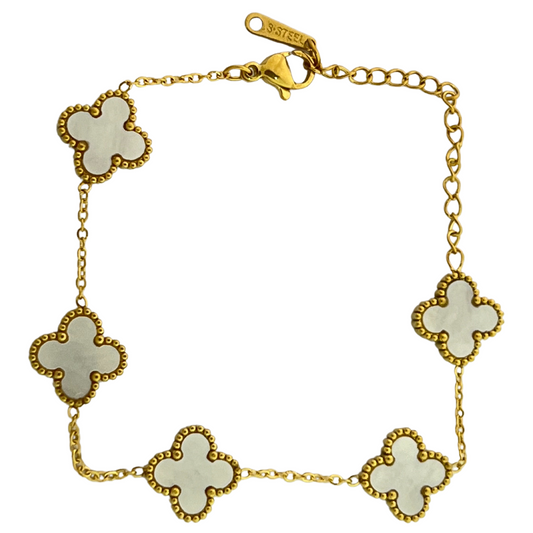 White Clover Bracelet